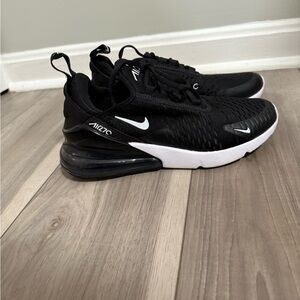 Nike Air Max 270 Black and White Sneakers